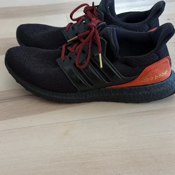 adidas ultraboost dna red black mens sz 11.5 - Picture 2 of 16